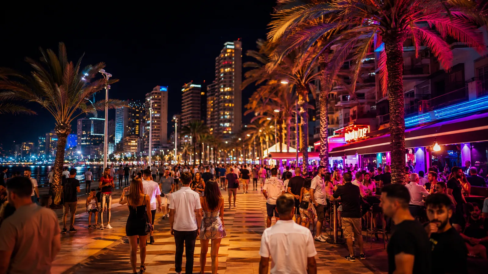 Benidorm Nachtleben: der ultimative Guide — GOAT Rental Benidorm