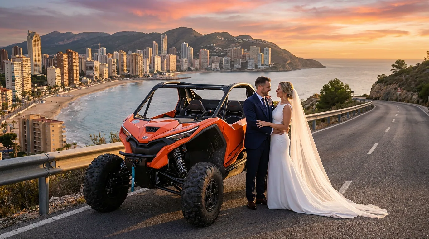 Hochzeits-Buggy-Tour in Benidorm — GOAT Rental